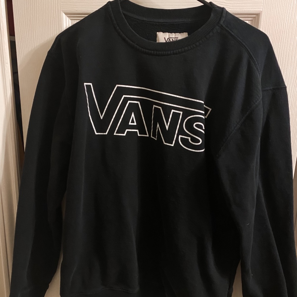 Vans Original Black Pullover Sweatshirt